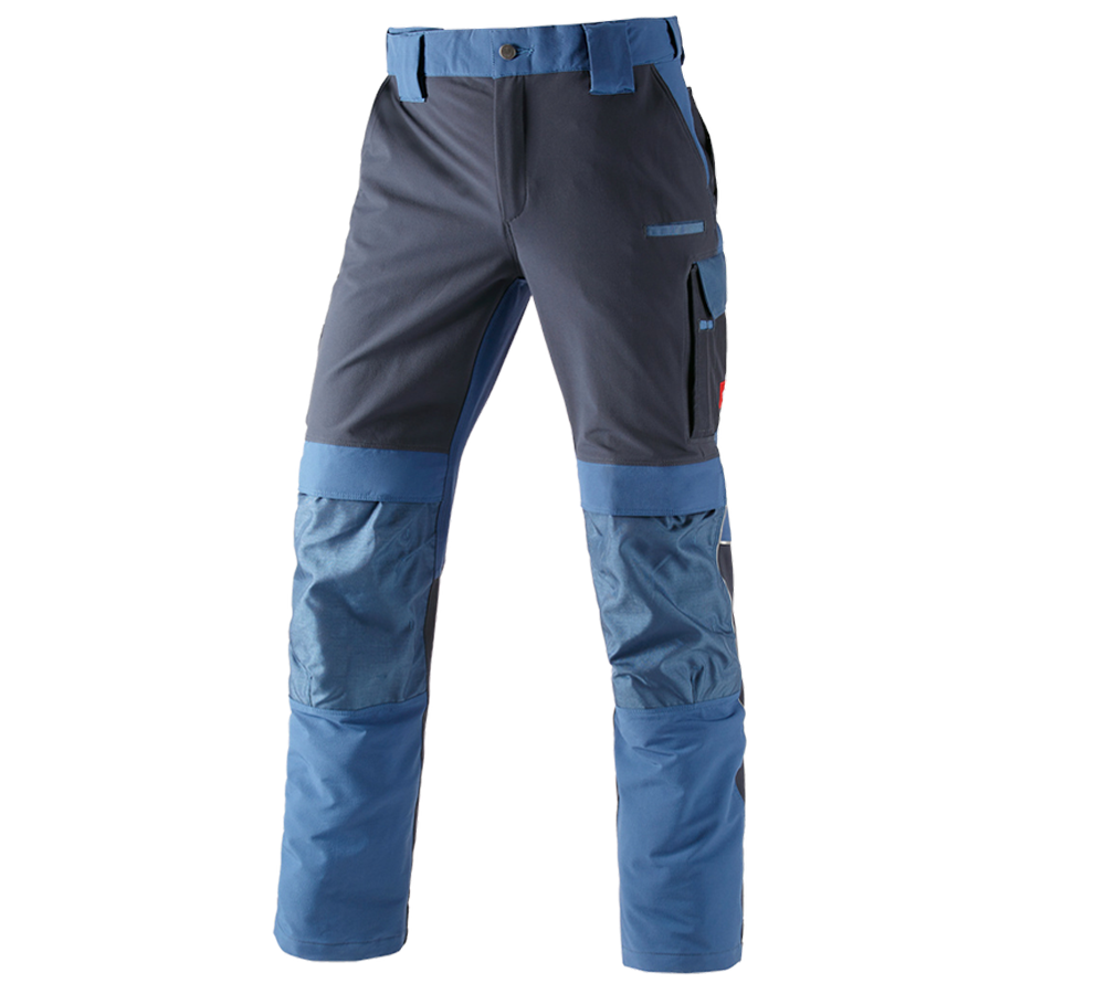 Spodnie robocze: Spodnie funkcyjne do pasa e.s.dynashield + kobaltowy/pacyficzny