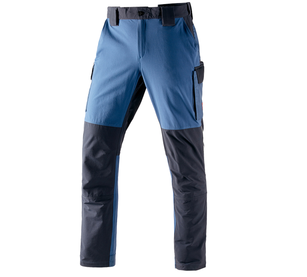 Spodnie robocze: Spodnie funkcyjne typu cargo e.s.dynashield + kobaltowy/pacyficzny