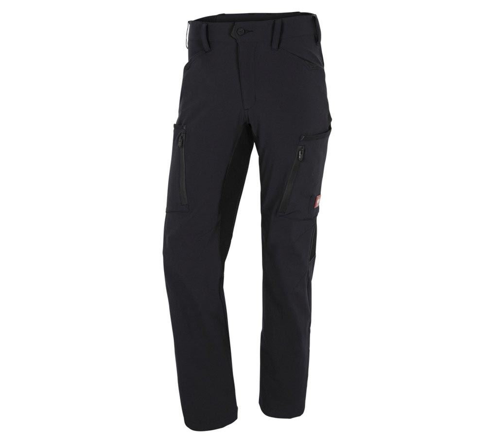 Spodnie robocze: Zimowe spodnie typu cargo e.s.vision stretch, męs. + czarny
