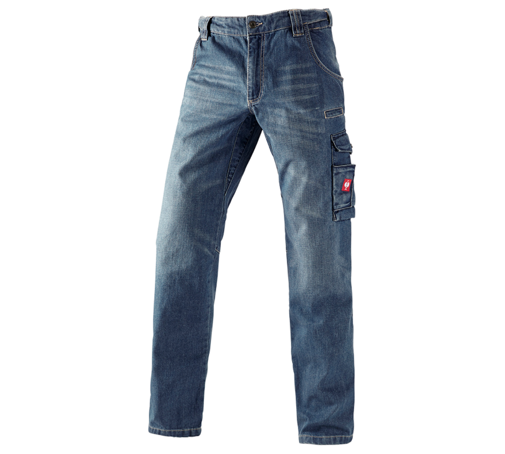 Tematy: Jeansy Worker e.s. + stonewashed