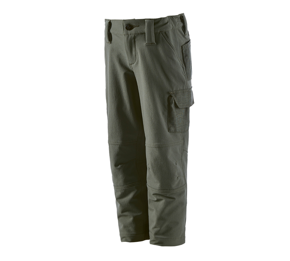 Spodnie: Spodnie funkc.typu cargo e.s.dynashield solid, dz. + tymiankowy