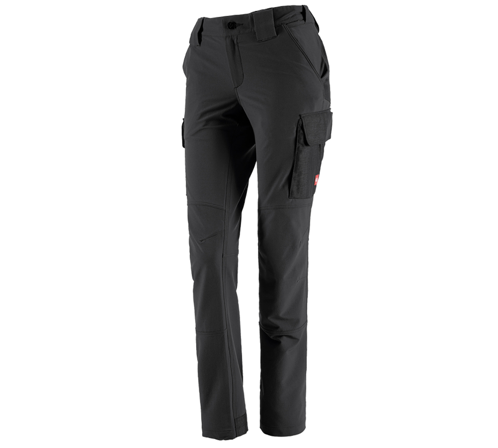 Spodnie robocze: Spodnie funkc.typu cargo e.s.dynashield solid, da. + czarny