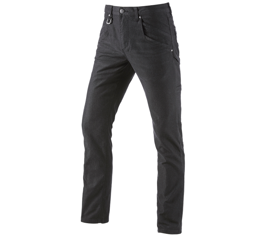 Spodnie robocze: Spodnie wielokieszeniowe e.s.vintage + czarny