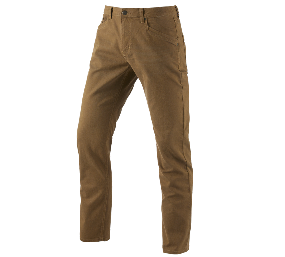 Spodnie robocze: Spodnie 5-kieszeniowe e.s.vintage + sepia