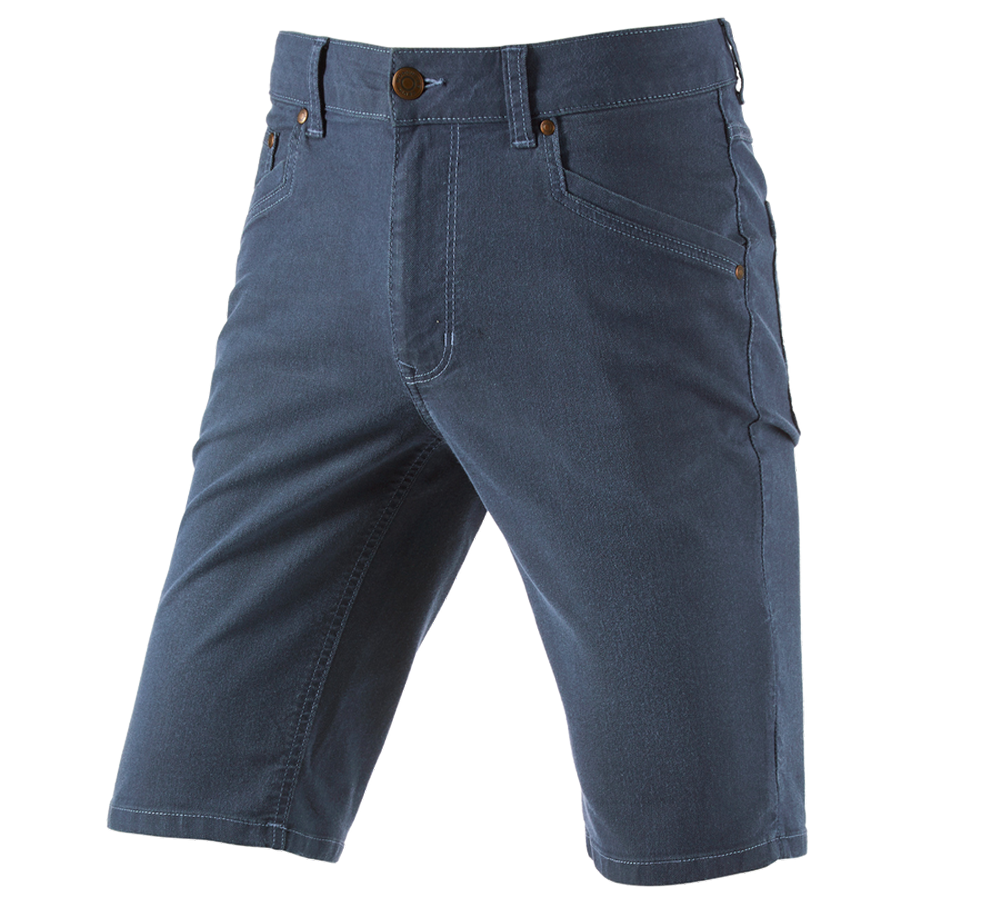Spodnie robocze: Szorty 5-kieszeniowe e.s.vintage + niebieski arktyczny