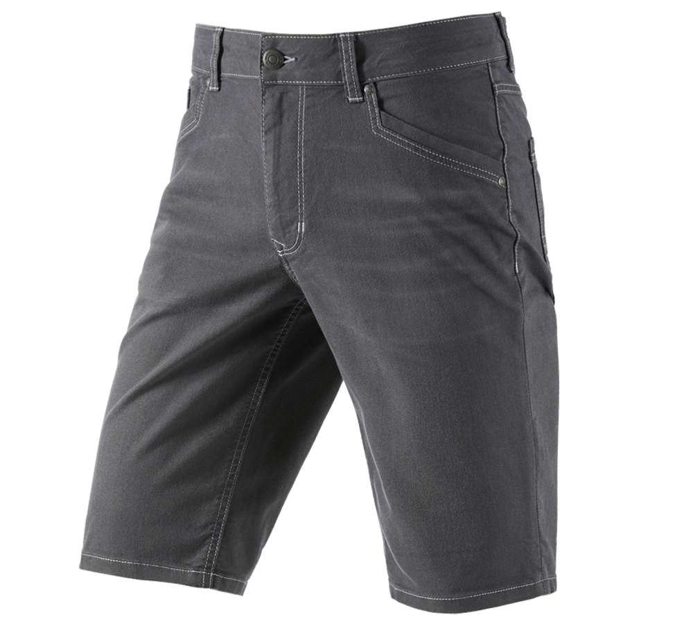 Spodnie robocze: Szorty 5-kieszeniowe e.s.vintage + cynowy