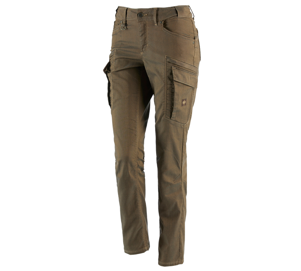 Spodnie robocze: Spodnie typu cargo e.s.vintage, damska + sepia