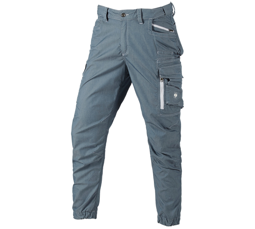 Spodnie robocze: Spodnie typu cargo e.s.motion ten letnie + niebieski dymny