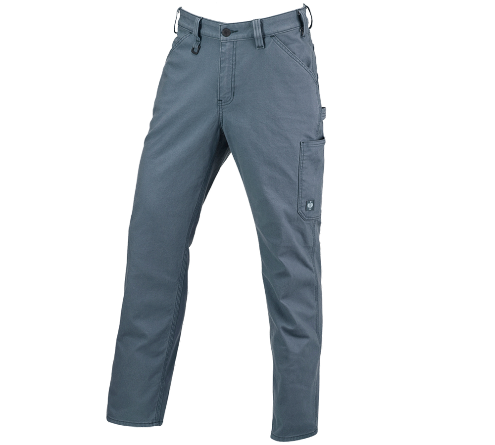 Spodnie robocze: Spodnie do pasa e.s.iconic + niebieski tlenkowy