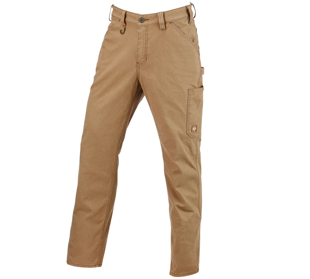 Spodnie robocze: Spodnie do pasa e.s.iconic + migdałowy brąz