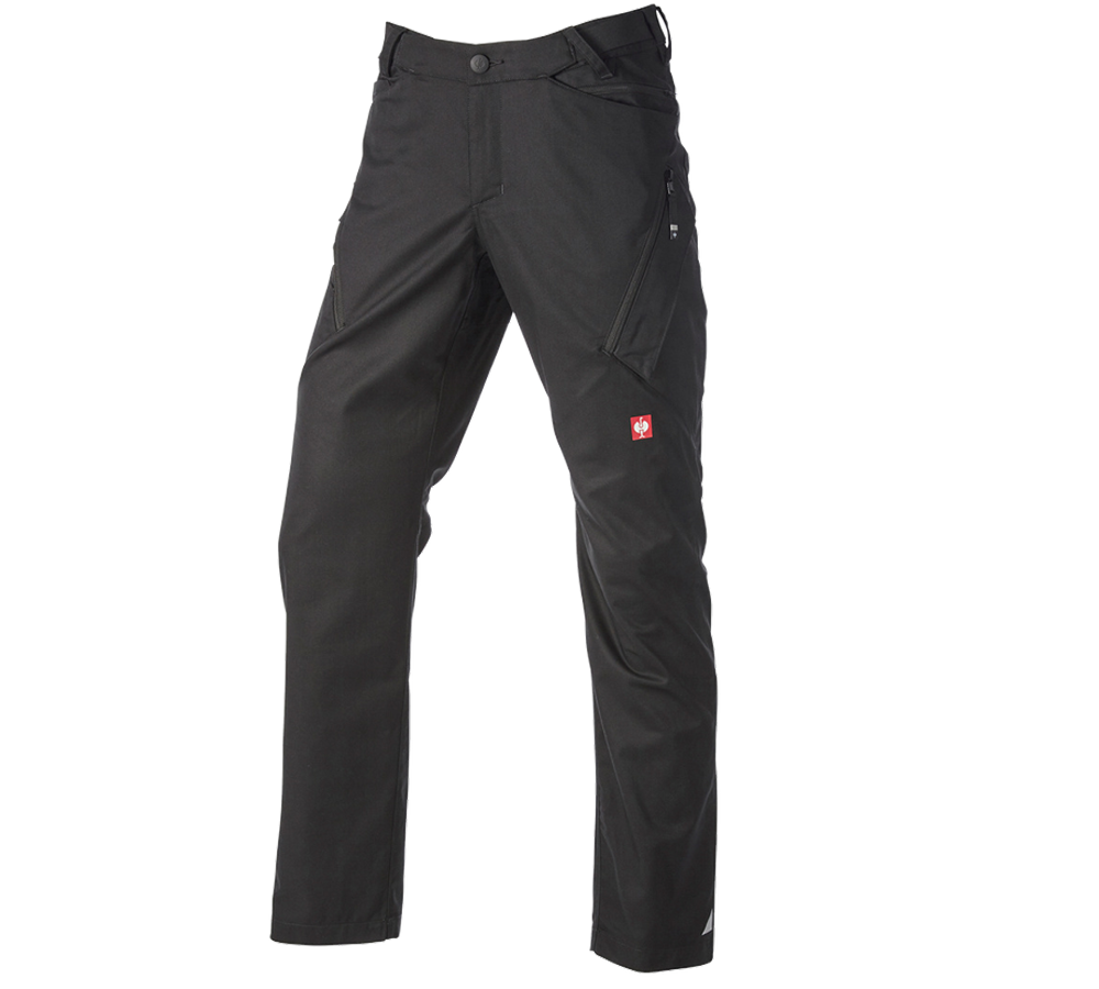 Spodnie robocze: Spodnie wielokieszeniowe e.s.ambition + czarny