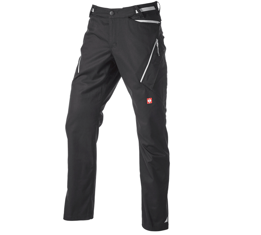 Spodnie robocze: Spodnie wielokieszeniowe e.s.ambition + czarny/platynowy