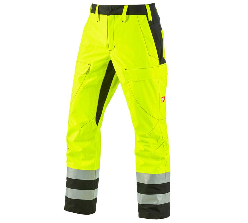 Tematy: e.s. Spodnie do pasa chroniące przed czynnikami + żółty ostrzegawczy/czarny