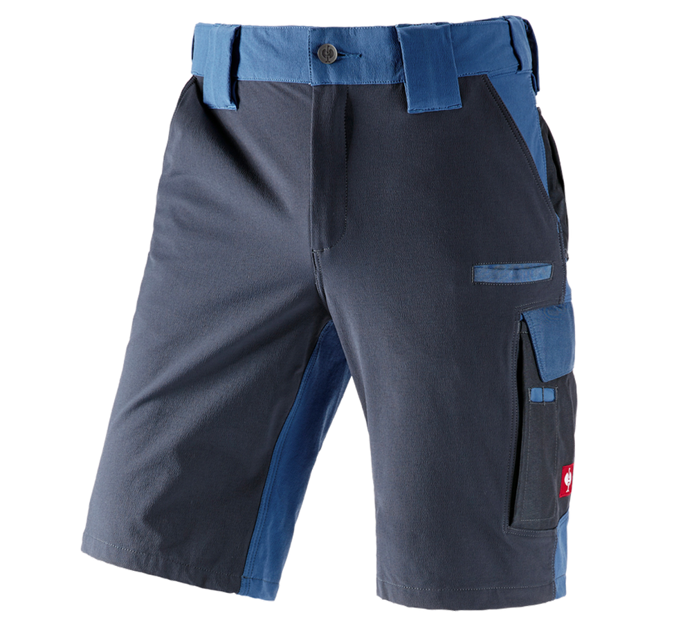 Spodnie robocze: Szorty funkcyjne e.s.dynashield + kobaltowy/pacyficzny