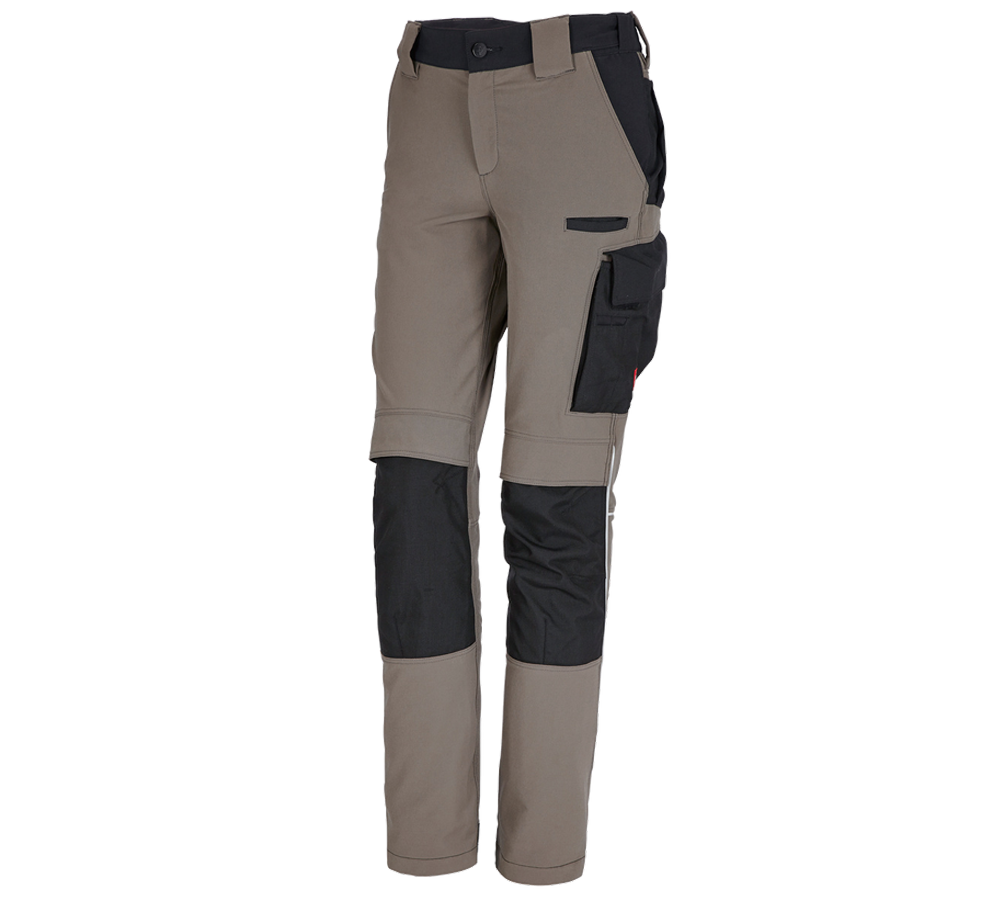 Spodnie robocze: Spodnie funkcyjne do pasa e.s.dynashield, damskie + kamienny/czarny