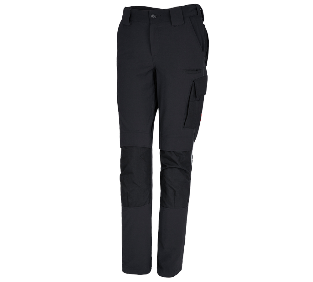 Spodnie robocze: Spodnie funkcyjne do pasa e.s.dynashield, damskie + czarny