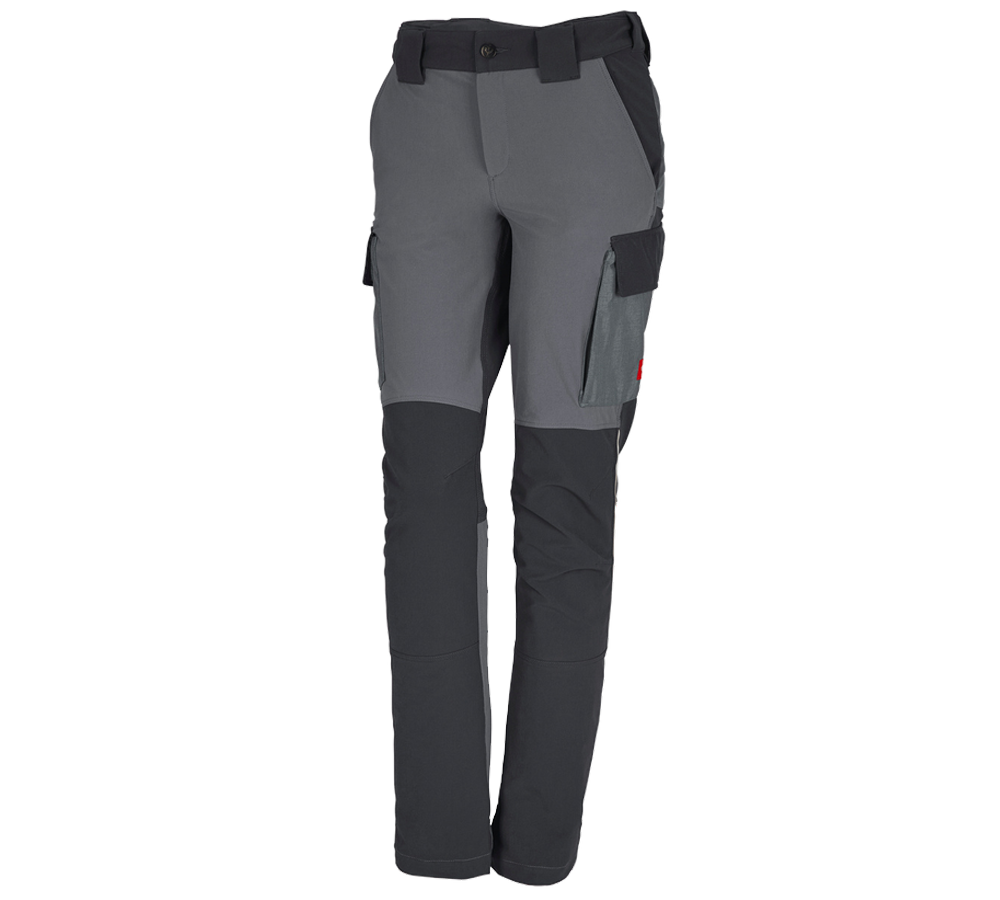 Spodnie robocze: Spodnie funkc. typu cargo e.s.dynashield, damskie + cementowy/grafitowy