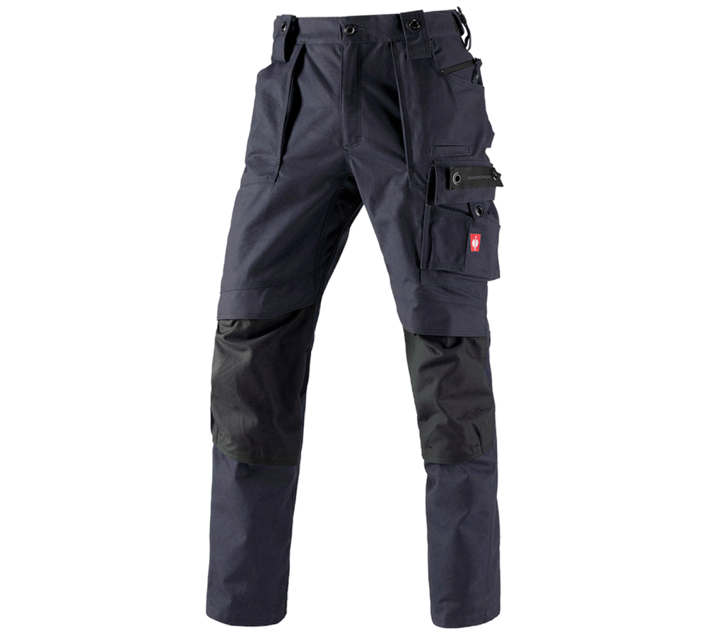 Spodnie robocze: Spodnie do pasa e.s.roughtough + niebieski ciemny