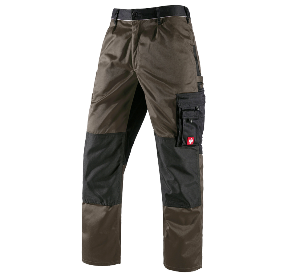 Spodnie robocze: Spodnie do pasa e.s.image + oliwkowy/czarny
