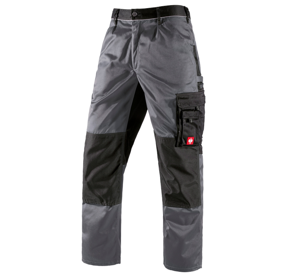 Spodnie robocze: Spodnie do pasa e.s.image + szary/czarny