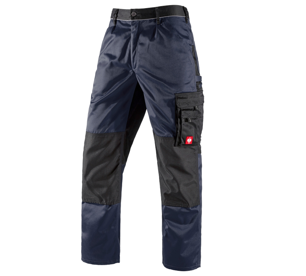 Spodnie robocze: Spodnie do pasa e.s.image + granatowy/czarny