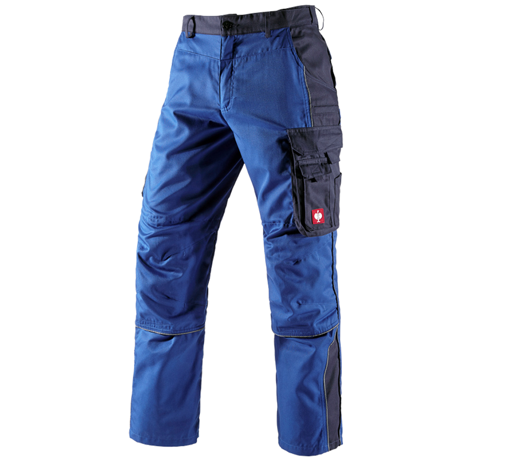 Spodnie robocze: Spodnie do pasa e.s.active + chabrowy/granatowy