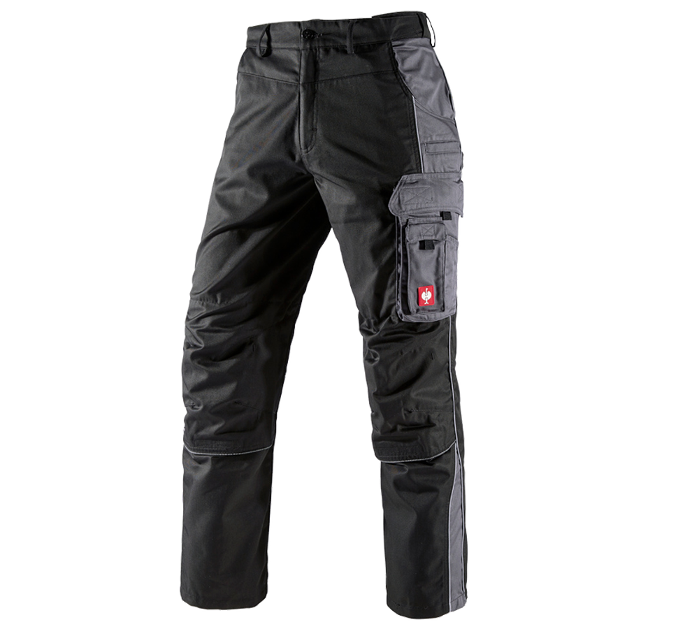 Spodnie robocze: Spodnie do pasa e.s.active + czarny/antracytowy