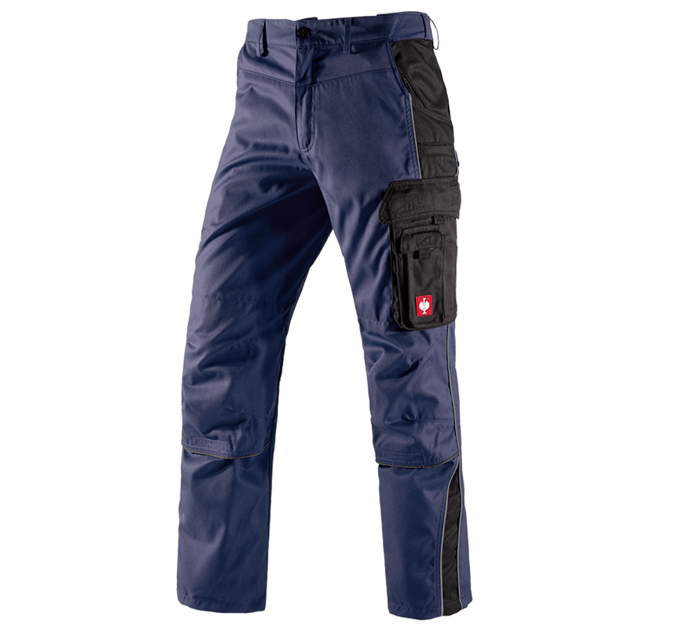 Spodnie robocze: Spodnie do pasa e.s.active + granatowy/czarny