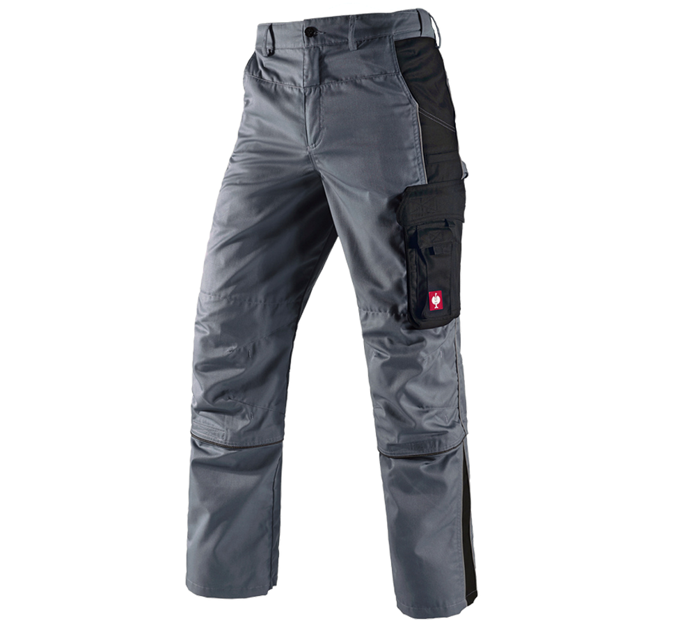Spodnie robocze: Spodnie do pasa z odpinanymi nogawkami e.s. active + szary/czarny