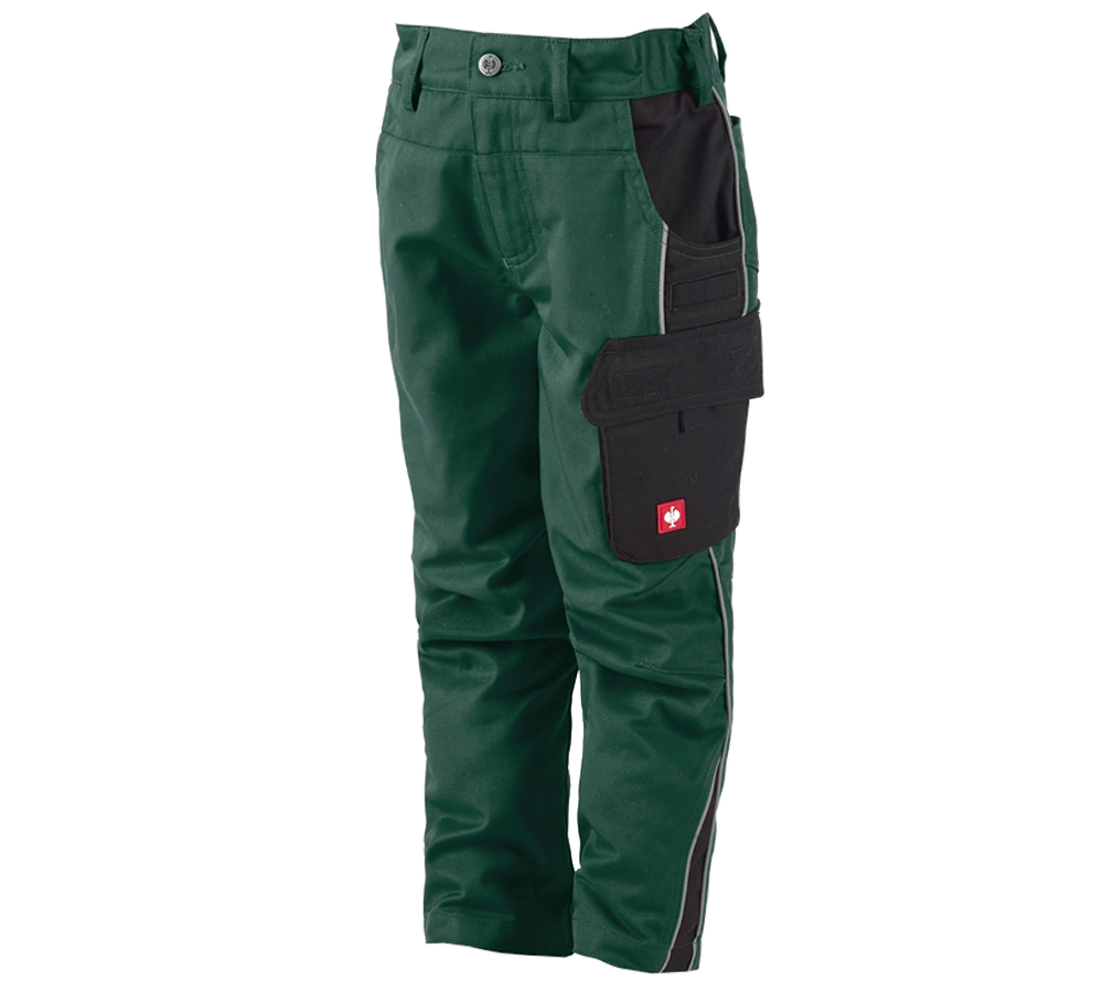 Spodnie: Spodnie do pasa dziecięce e.s.active + zielony/czarny