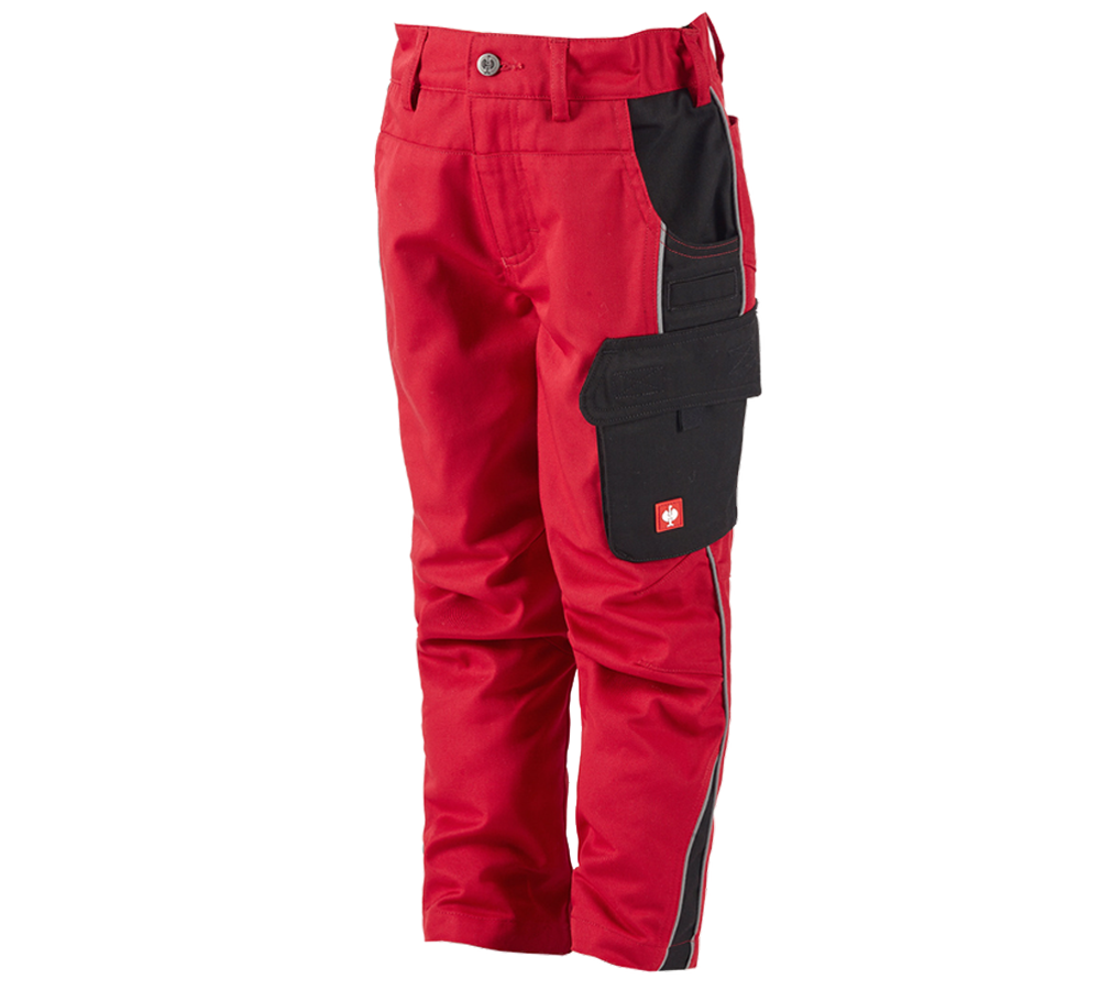 Tematy: Spodnie do pasa dziecięce e.s.active + czerwony/czarny