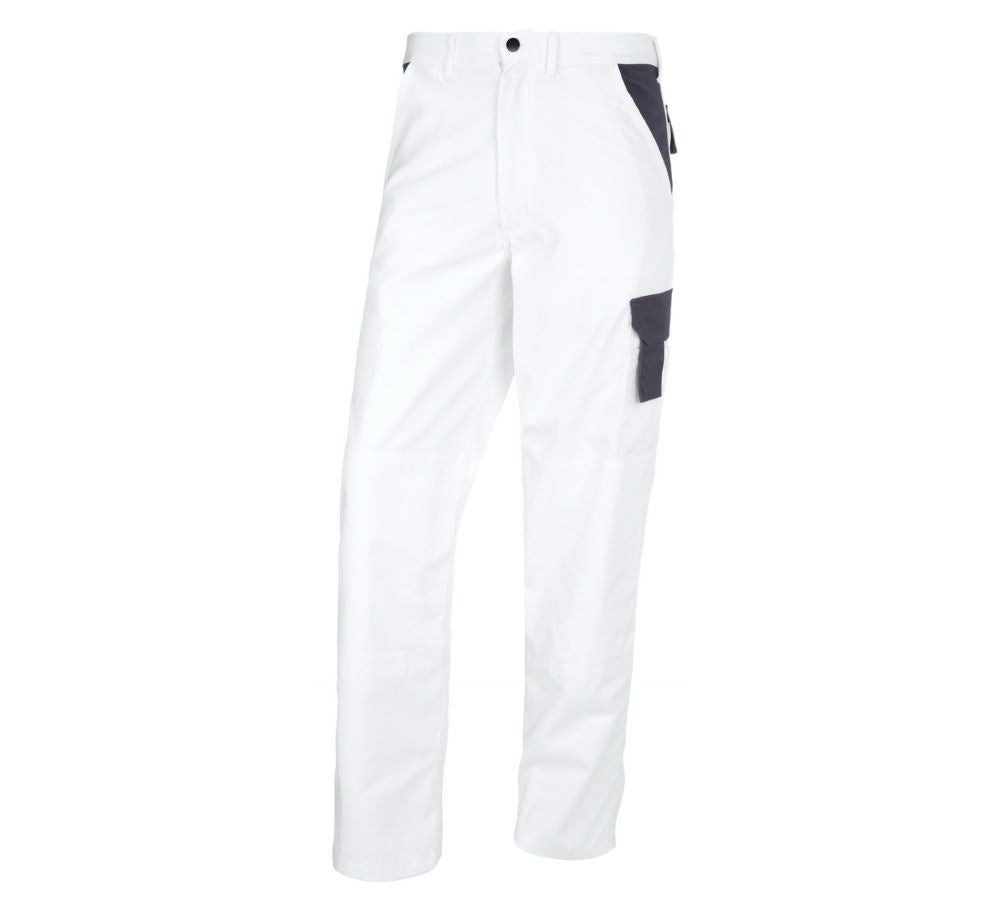 Spodnie robocze: STONEKIT Spodnie do pasa Odense + biały/szary