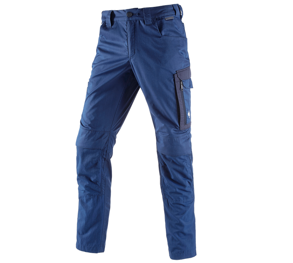Spodnie robocze: Spodnie do pasa e.s.concrete light + błękit alkaliczny/niebieski marine