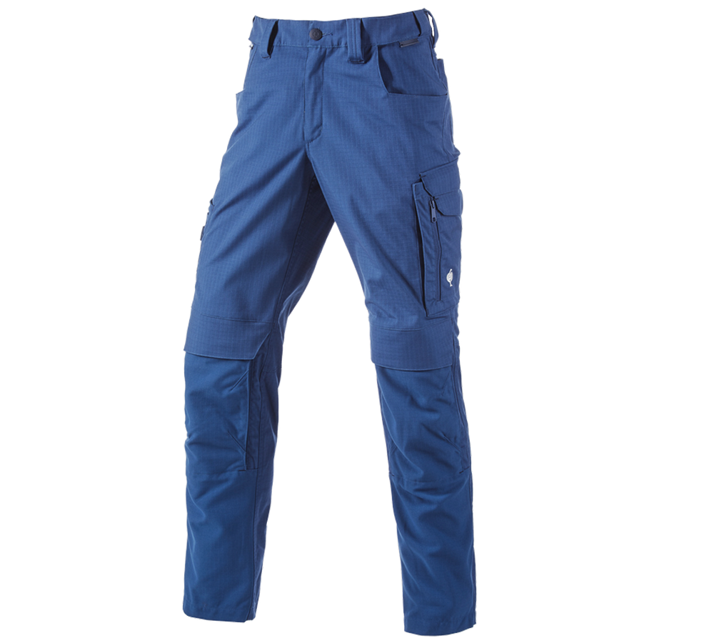 Spodnie robocze: Spodnie do pasa e.s.concrete solid + błękit alkaliczny
