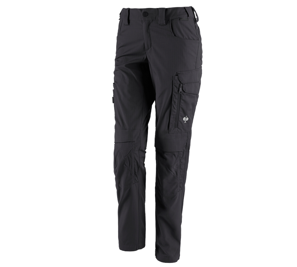 Spodnie robocze: Spodnie do pasa e.s.concrete solid, damskie + czarny