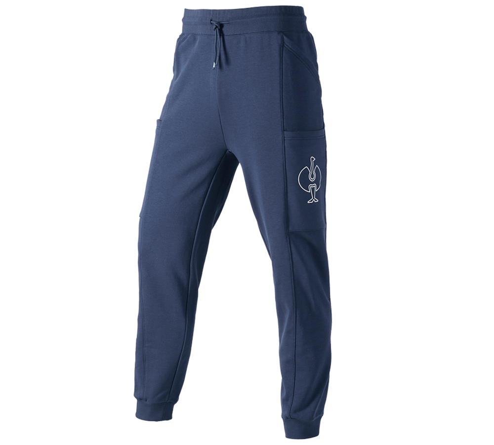 Akcesoria: Panty dresowe e.s.trail + niebieski marine/biały