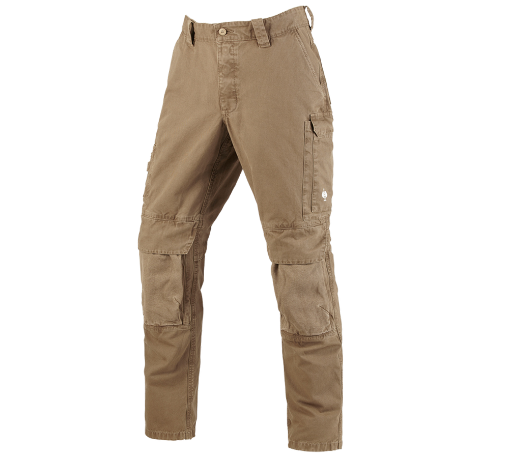 Spodnie robocze: Spodnie do pasa e.s.botanica + naturalny beż