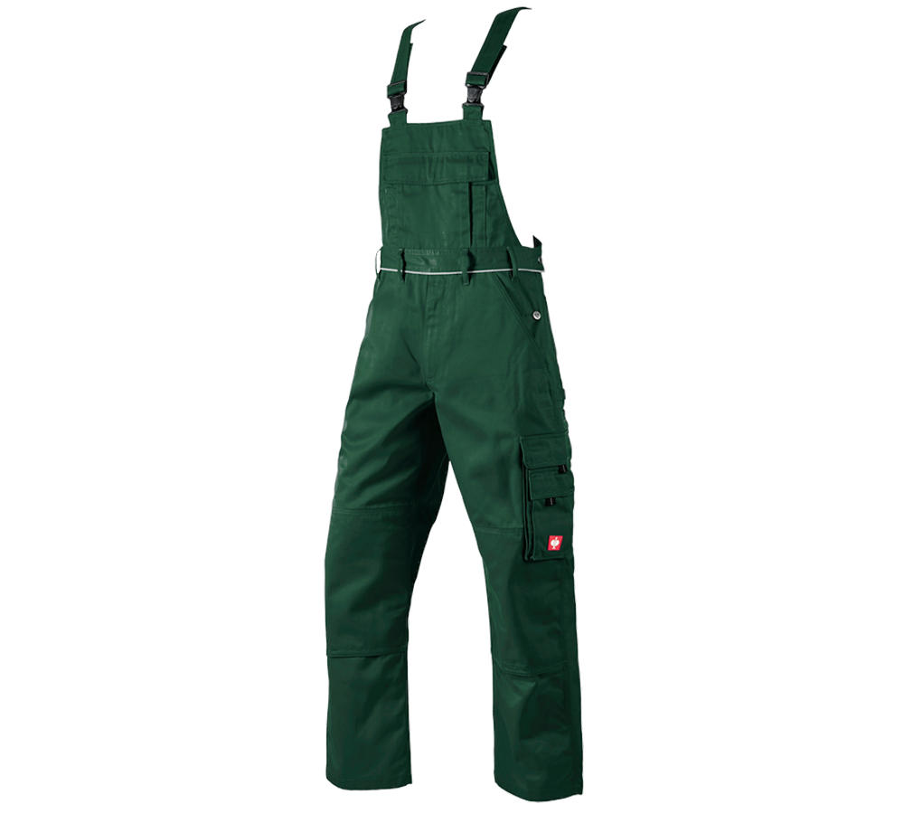 Spodnie robocze: Ogrodniczki e.s.classic + zielony