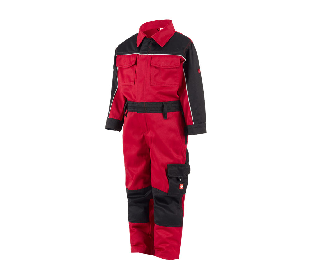 Spodnie: Kombinezon dziecięcy e.s.image + czerwony/czarny