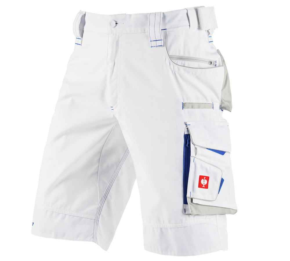 Spodnie robocze: Szorty e.s.motion 2020 + biały/niebieski chagall