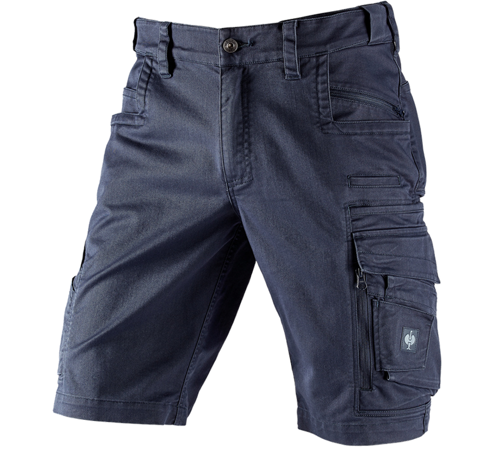 Spodnie robocze: Szorty e.s.motion ten + niebieski łupkowy