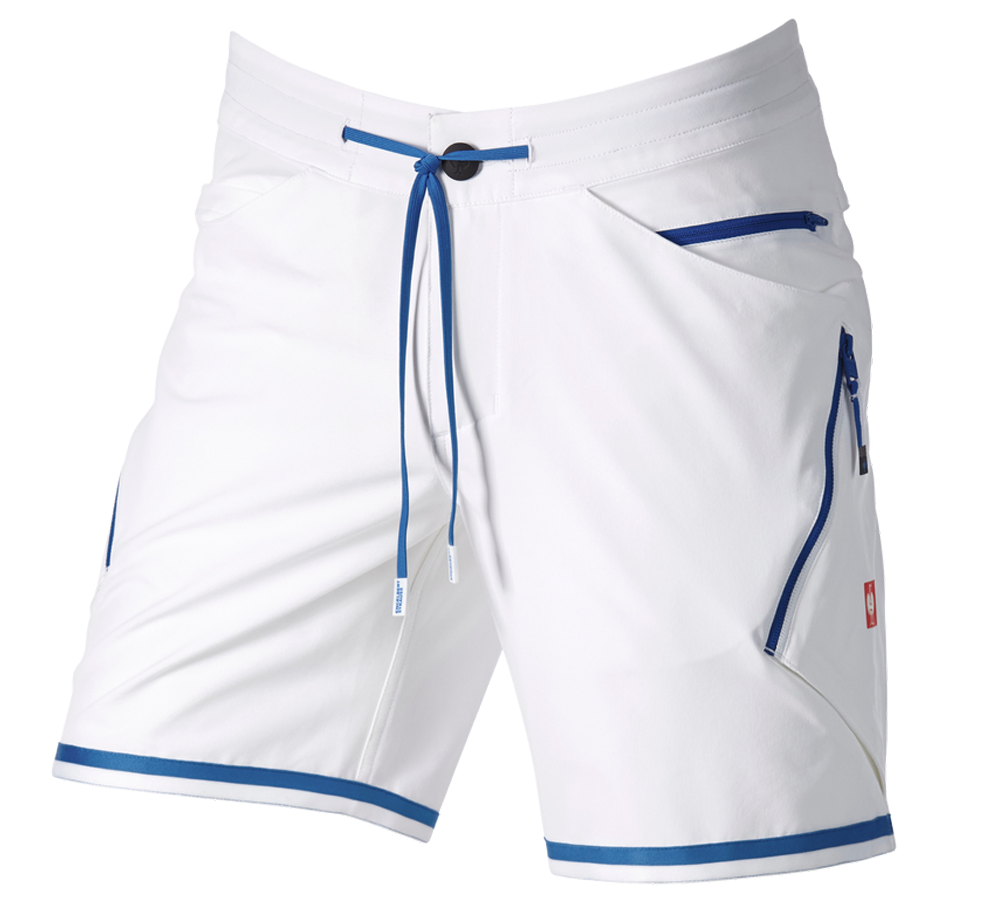 Spodnie robocze: Szorty e.s.ambition + biały/niebieski chagall