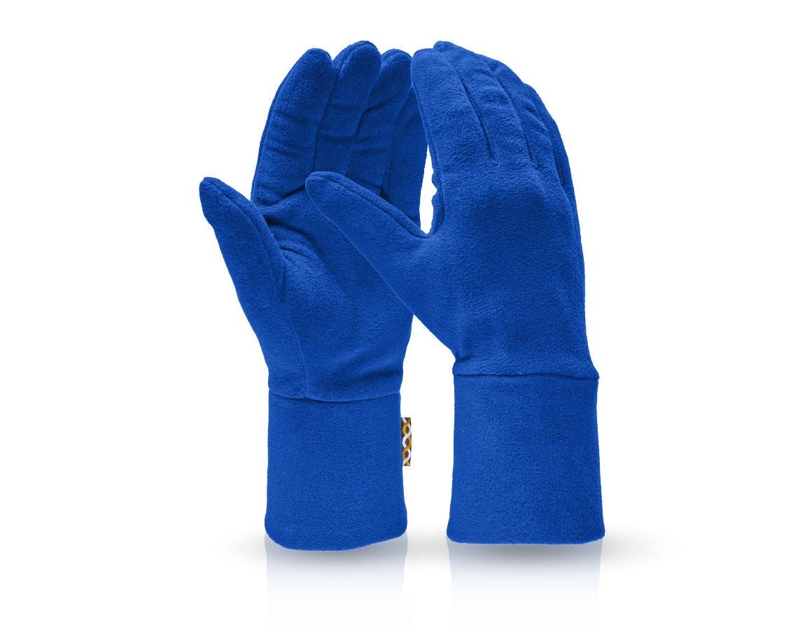 Tekstylne: Rękawiczki z mikropolaru e.s. FIBERTWIN® + chabrowy