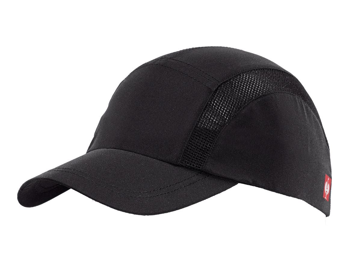 Tematy: e.s. Funkcyjna czapka z daszkiem light + czarny