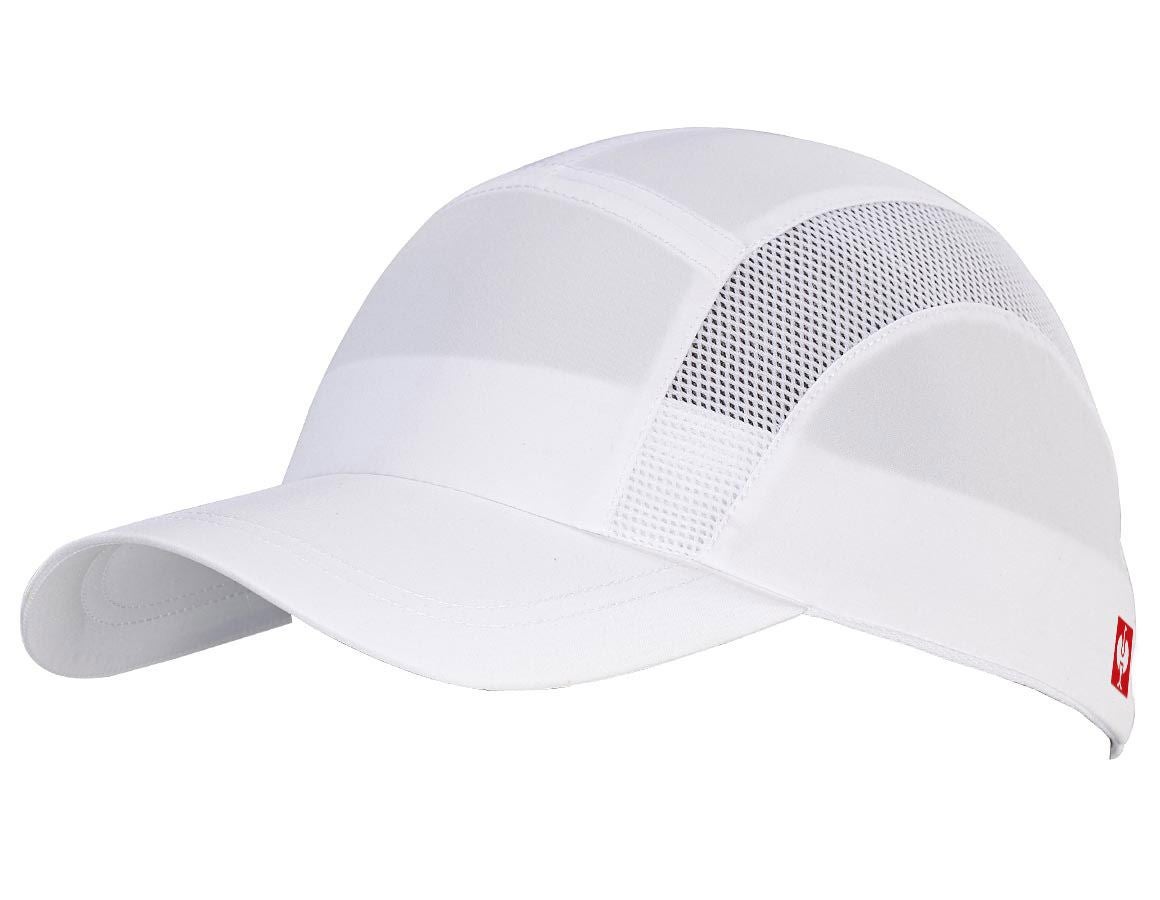 Akcesoria: e.s. Funkcyjna czapka z daszkiem light + biały