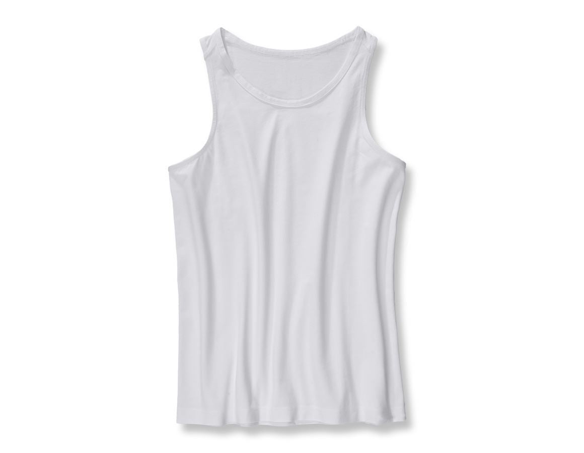 Bielizna | Odzież termoaktywna: e.s. cotton stretch Koszulka bokserka + biały