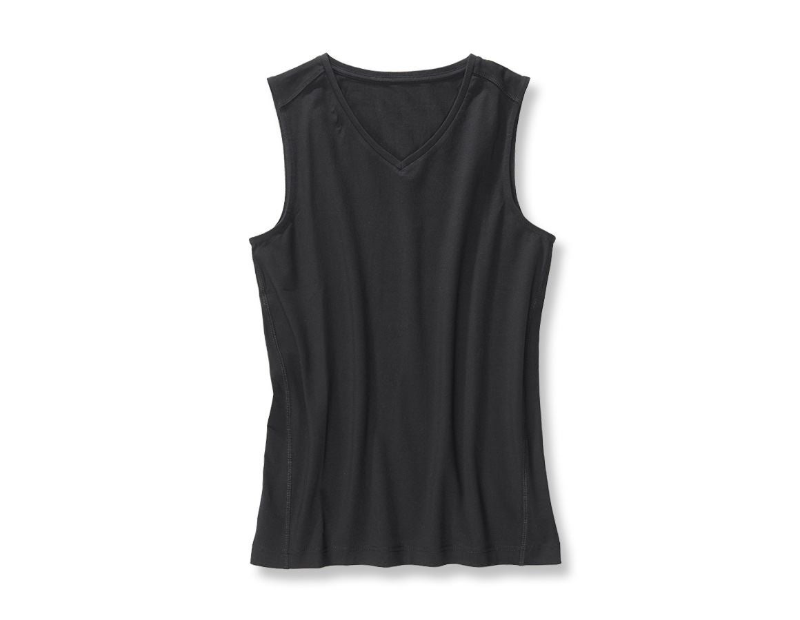 Bielizna | Odzież termoaktywna: e.s. cotton stretch Koszulka sportowa + czarny