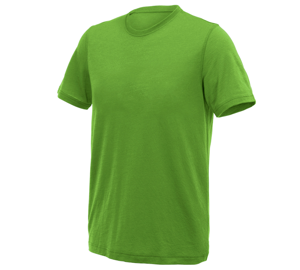 Koszulki | Pulower | Koszule: e.s. Koszulka Merino light + zielony morski