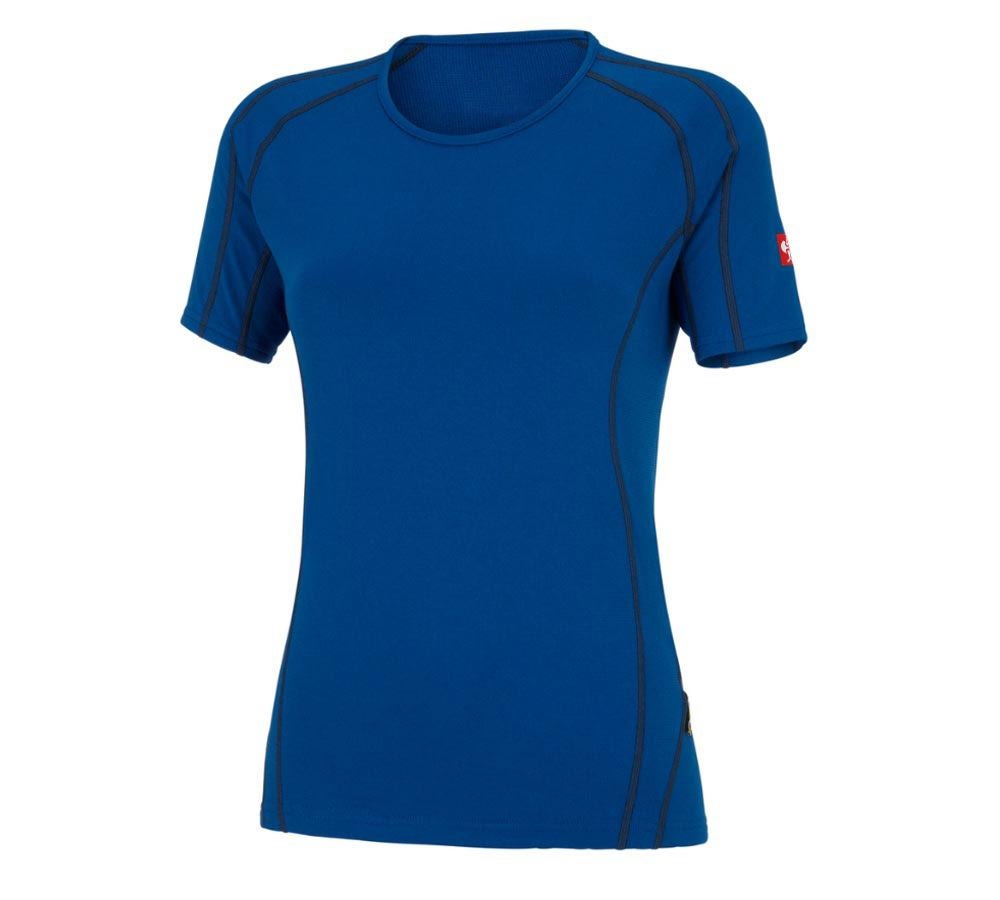Chłód: e.s. Koszulka funkcyjna clima-pro, warm, damska + niebieski chagall