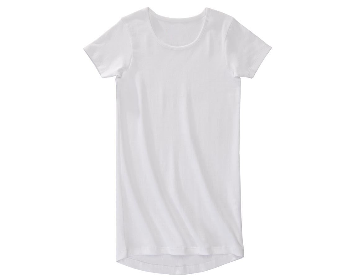 Tematy: e.s. Koszulka cotton rib + biały
